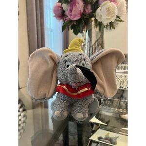 Disney Dumbo Plush Authentic Theme Park Stuffed Animal Elephant with‎ Hat